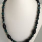 Black and Green Agate Necklace