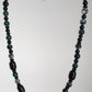 Black and Green Agate Necklace