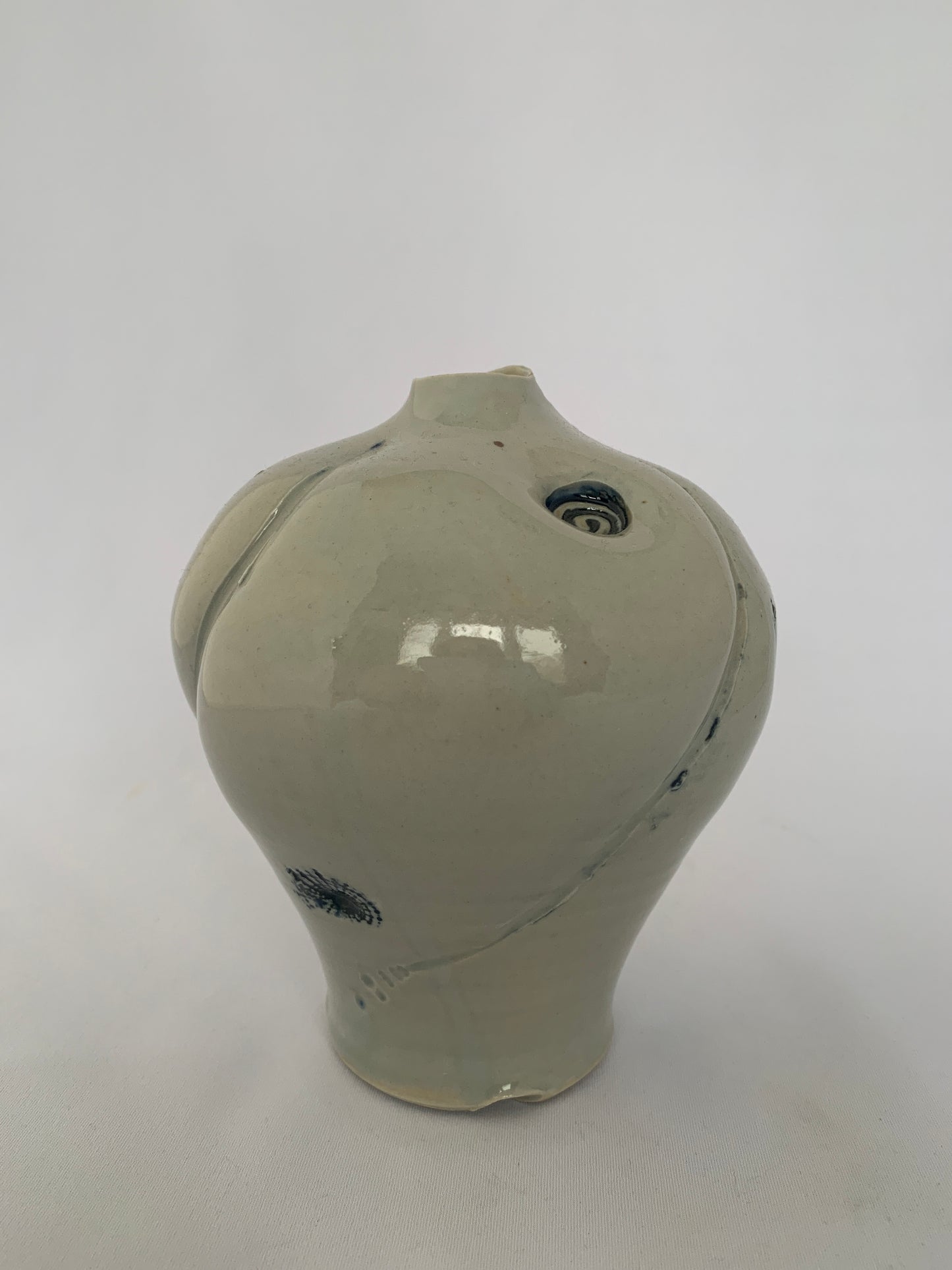 Blue Celadon Porcelain Vase