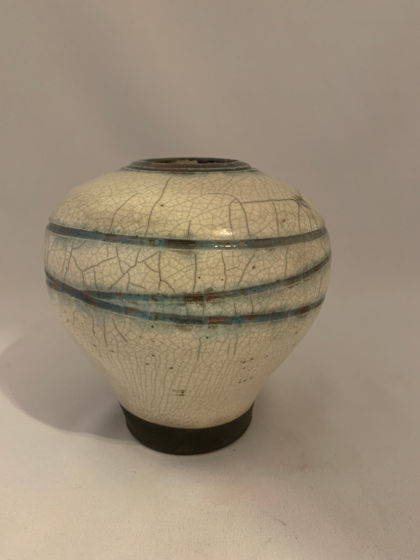 Raku Cloud Vase