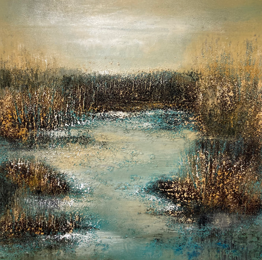 Marshland (14" x 14")