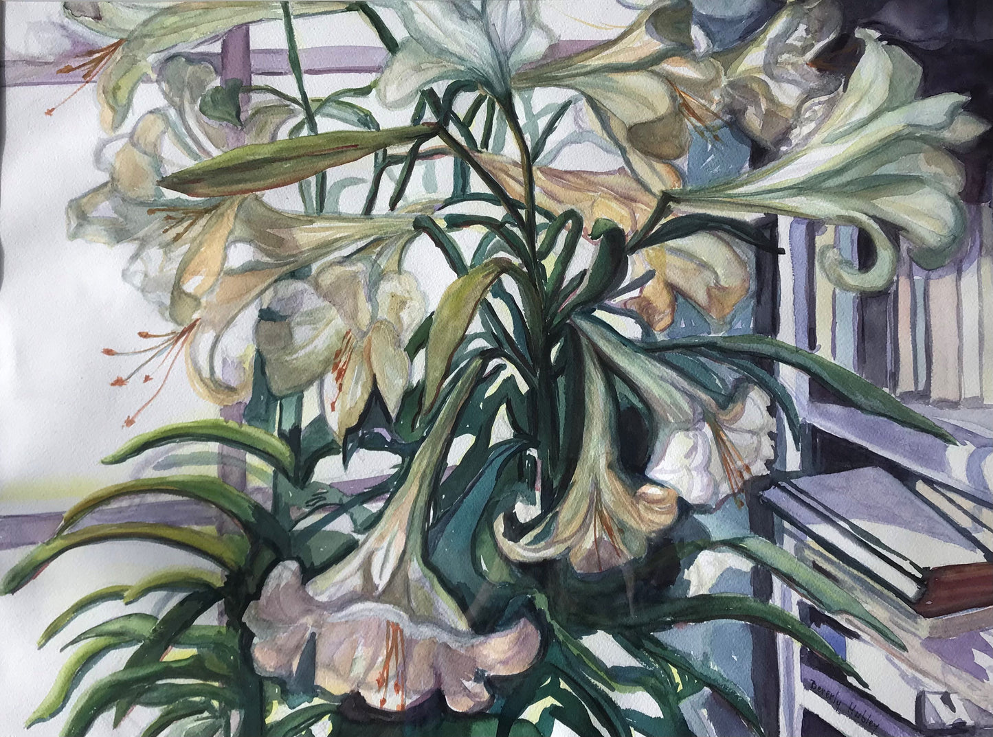 White Lilies (38 X31)