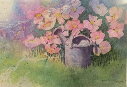 The Watering Can (8" x 10")